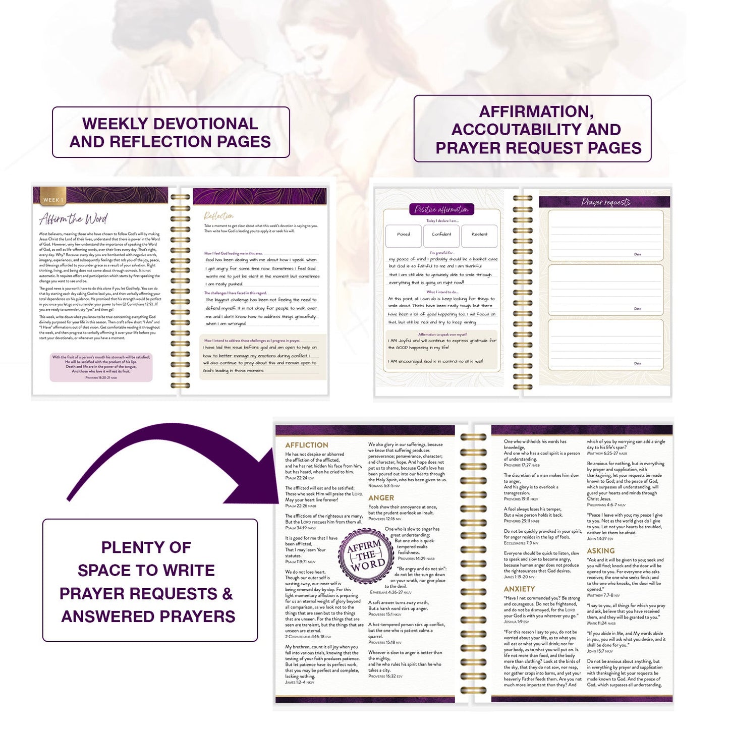 52 Week Prayer Journal + ATW Paperback Mega Bundle